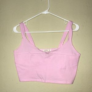 Pink Crop Top